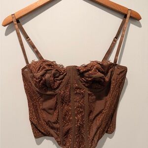 SHEIN BAE Lace Bustier - Medium